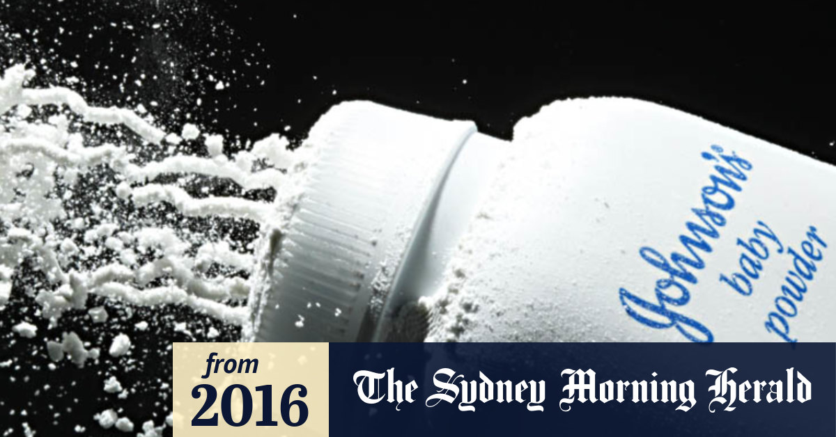 Video Baby powder cancer risk